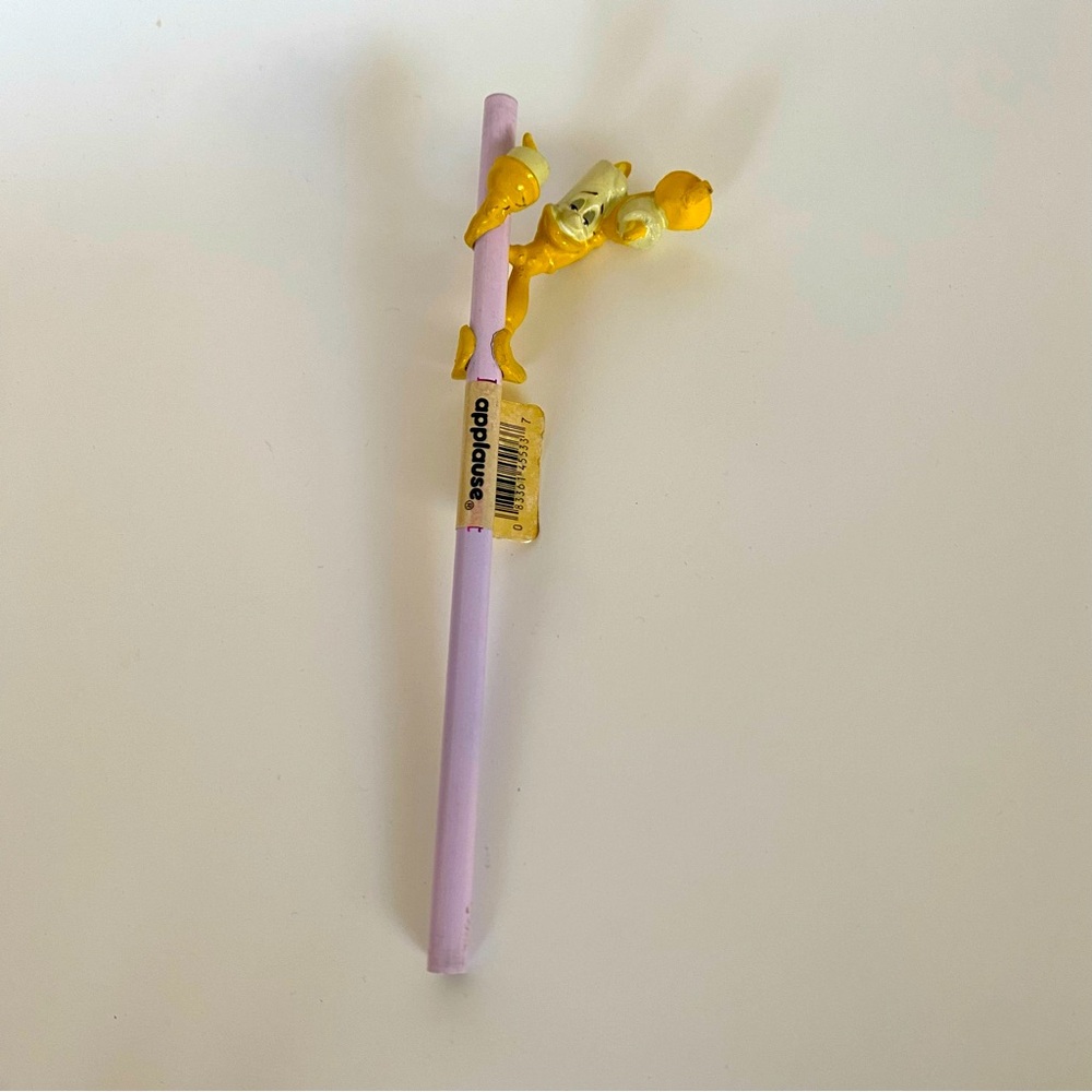 Vintage Disney Beauty & the Beast Lumiere Pencil Applause- Unsharpened
